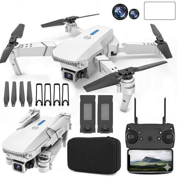 Kapi 4K Dual Camera Mini Drone E88 Pro Foldable WiFi