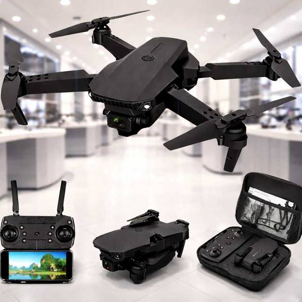 Zedex M 44 Drone (Black)|Dual Battery Pack|GPS Navigation|4K UHD Camera+1080P| Drone