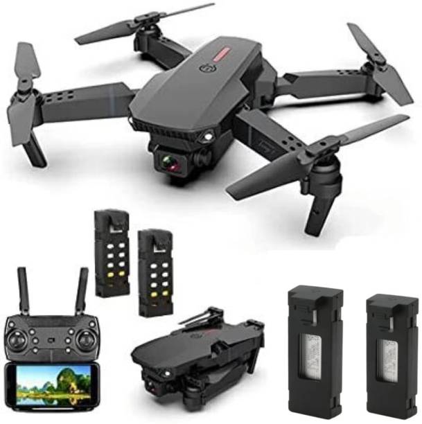 UPOZA E88 Foldable Drone HQ Camera duel smart Battery Remote Control Quadcopter Drone Drone