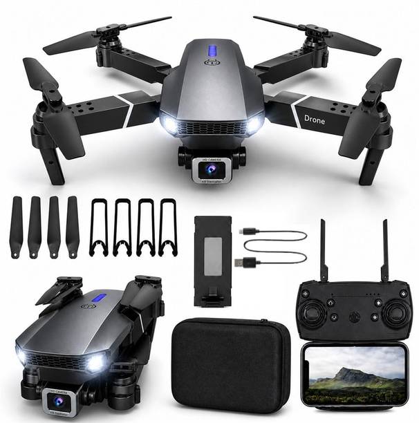 FLORASTICK 4K -Drone-Headless-ModeL-Altitude-Hold-Hight-Hold- Long Battery Foldable-RC Drone