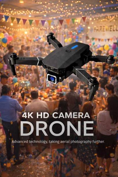 Zedex M 48 Drone (Black)|Dual Battery Pack|GPS Navigation|4K UHD Camera+1080P| Drone