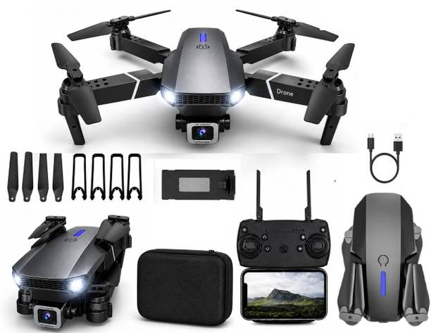 CRISANTOLEELA E88 Pro 4K Camera Drone with WiFi FPV, Brushless Motor Drone