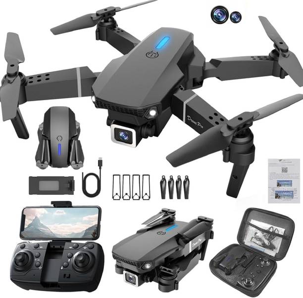 Hiyadikans E88 Pro Drone Upgraded Version Dual Camera D