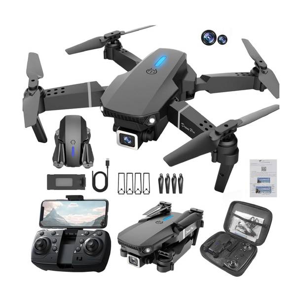 Hiyadikans E88 Pro Drone Upgraded Version Dual Camera D