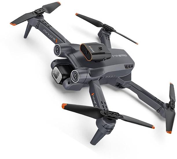 PTCMart P13 Drone with 4k Camera Foldable 3D Flips Headless Mode with Aerial Photography Drone