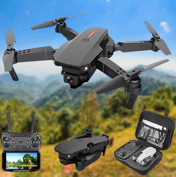 DRONEBOX E88 4K HD Dual Camera with 5G WIFI Wide Angle FPV Real time Drone