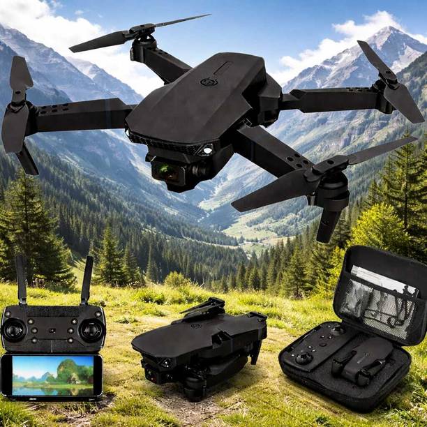 Zedex M 45 Drone (Black)|Dual Battery Pack|GPS Navigation|4K UHD Camera+1080P| Drone