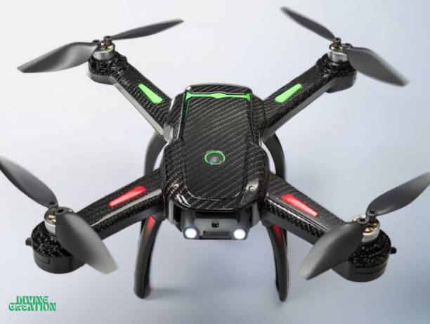 Divine creation A19 Pro 4K Ultra HD Quadcopter Drone with Smart RC & Stable Aerial Camera P245 Drone