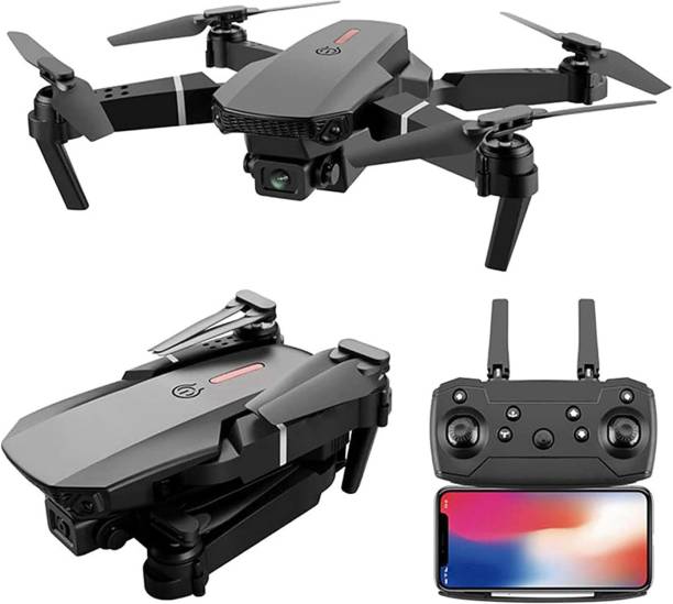 URBANHUDA Foldable Toy Drone with HQ WiFi Camera Remote Control for Kids Quadcopter Drone