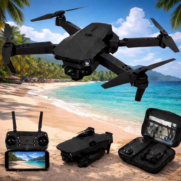 Zedex M 39 Drone (Black)|Dual Battery Pack|GPS Navigation|4K UHD Camera+1080P| Drone