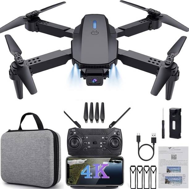 diyan 4k dual camera mini drone E88 Pro Foldable Drone One Key Take Off Drone