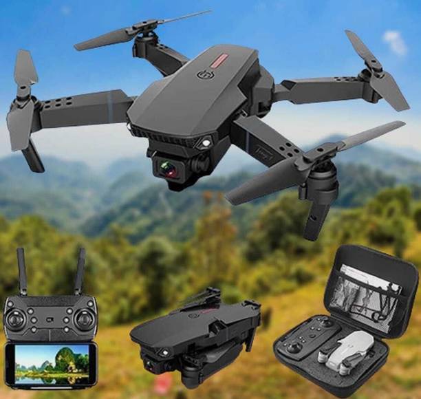 Zedex M 81 Drone (Black)|Dual Battery Pack|GPS Navigation|4K UHD Camera+1080P| Drone