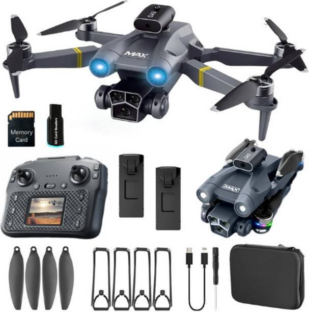 FitPro M3 Ultra Beginner Drone 2.4G Mini FPV HD Camera Big Screen Brushless Drone
