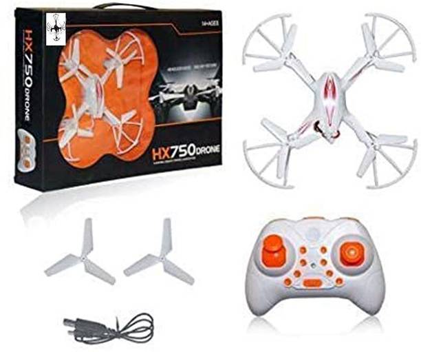 Anushka Toys Gifts HX-750 Drone Remote Control Quadcopter/Unbreakable Blades