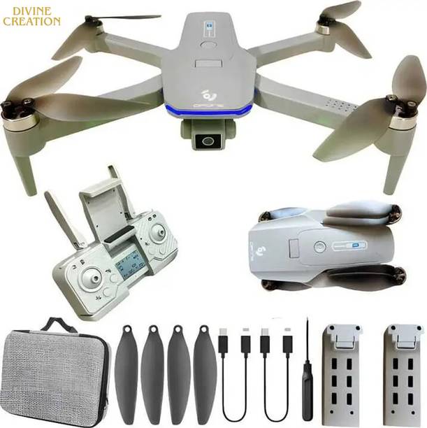 Divine creation DR-DG600C 4K GPS Camera Drone, Brushless Motor FPV WiFi with Smooth Flight D191 Drone