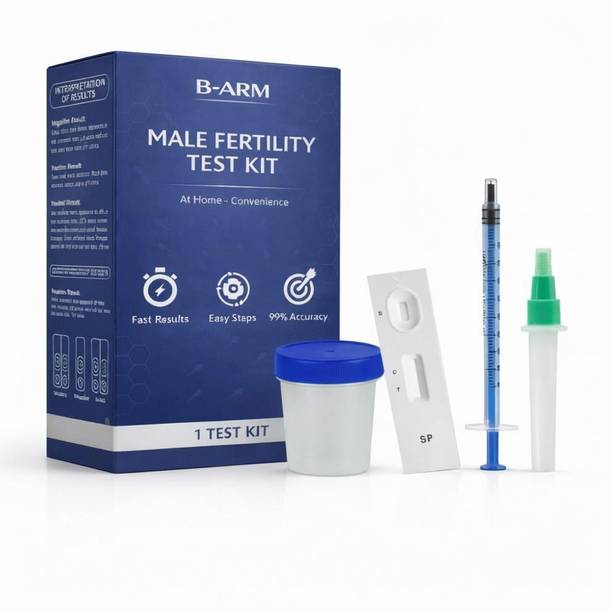 B-Arm Male Fertility Test Kit to Indicate Low/ Normal Level in 5 mins| 99% Accurate Antibody Test Kit