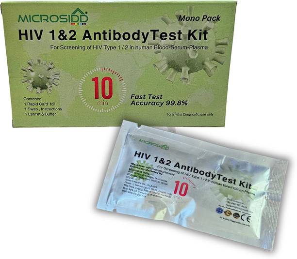 MICROSIDD HIV 1&2 Antibody Test Mono Pack Antibody Test Kit