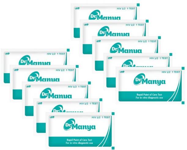Dr.Manya HIV 1/2 Rapid Test Kit Point of Care Diagnostic Device Blood Test