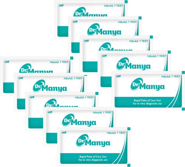 Dr.Manya Dr Manya HBsAg Test Kit Rapid Hepatitis B Surface Antigen Detection Kit Blood Test