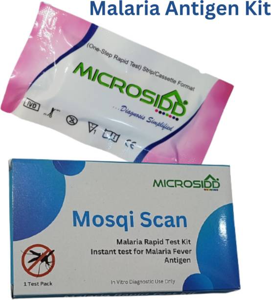 MICROSIDD Mosqui Scan Malaria Pack of 1 Antigen Self Test Kit
