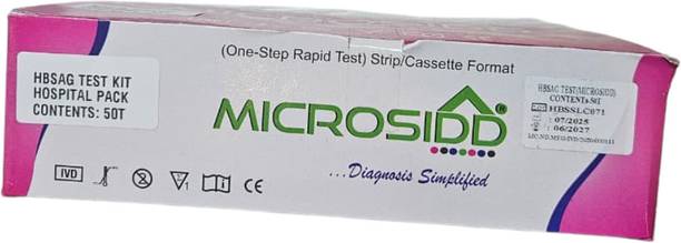 MICROSIDD Hepatitis B surface Antigen Hospital Pack Blood Test
