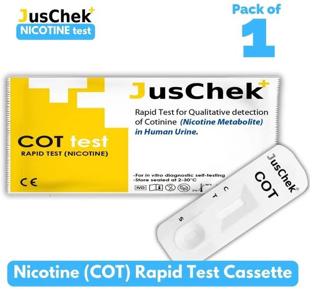 JusChek NICOTINE RAPID TEST (cot200) - 1 TEST Urine Drug Test