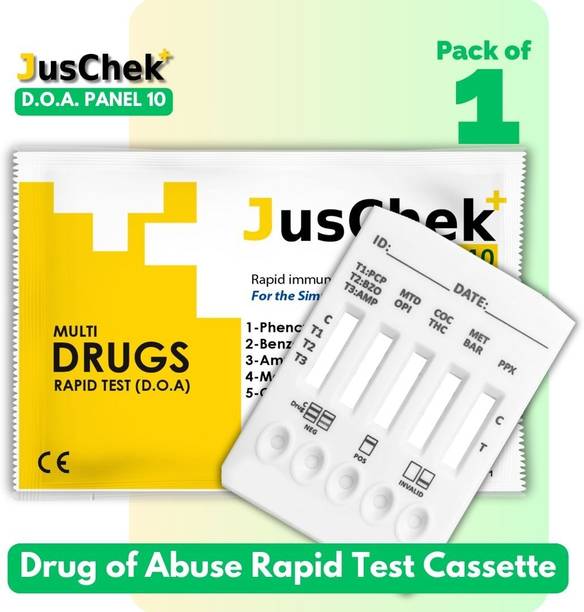JusChek Multi DRUGS Rapid (D.O.A) Urine Drug Test