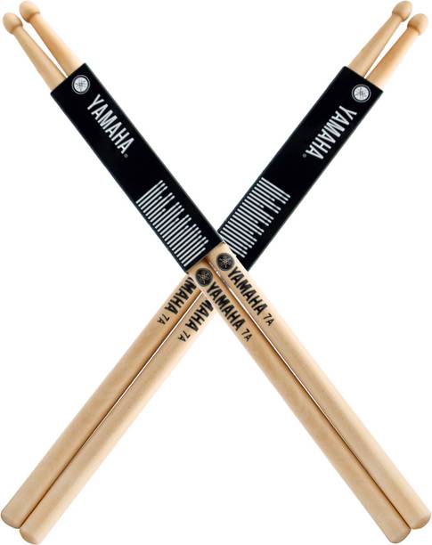HASTHIP 7A Drum Sticks Maple Drumsticks, 2 Pair 15.5inch Drum Sticks Set 5A Drumsticks