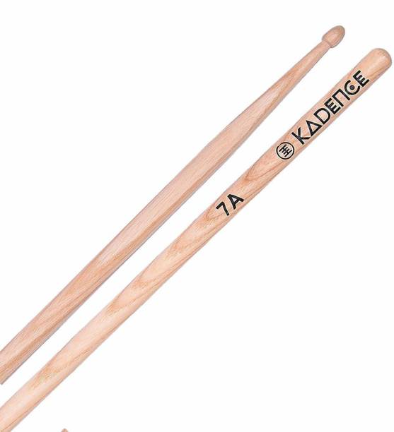 KADENCE Drum Stick Hickory Wooden Tip 7A Drumsticks