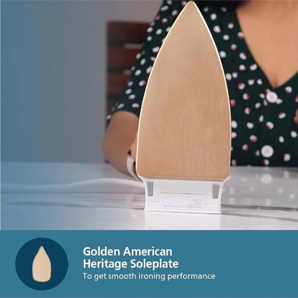 PHILIPS HI114 1000 W Dry Iron (White) 0 cm Drying Machine Timing Belt  (Teeth 0)