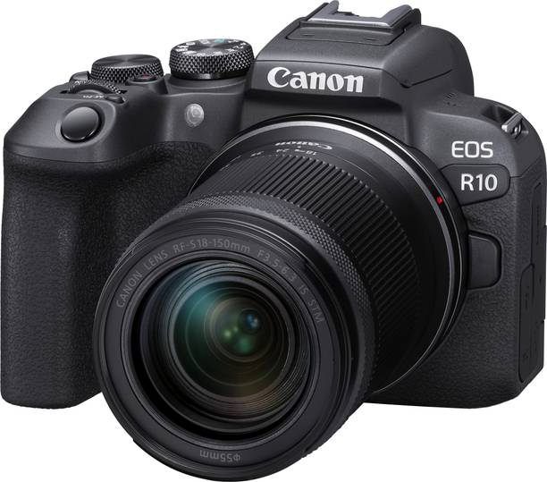 Canon EOS R10 Mirrorless Camera Body with RF-S 18 - 150 mm f/3.5 - 6.3 IS STM Lens Kit