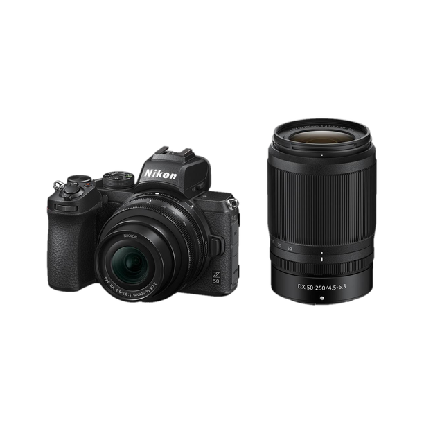NIKON Z series Z 50 Mirrorless Camera Body with 16-50mm & 50-250mm Lenses