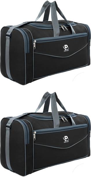 pryde (Expandable) @AIR-W-BLACK & AIR-W-BLACK_@ Duffel With Wheels (Strolley)