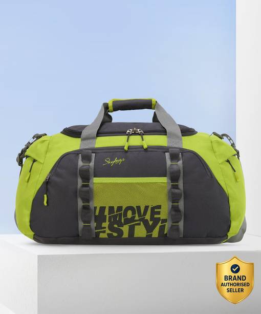 51 L Hand Duffel Bag - HUSTLE DF 55 GREEN - Green - Large Capacity