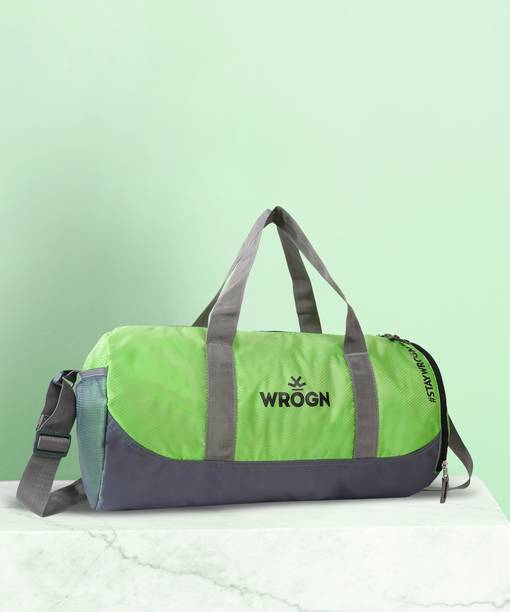 35 L Gym Duffel Bag - Fit Pack Pro, Sports Duffel Gym bag with Shoe Pocket - Yellow