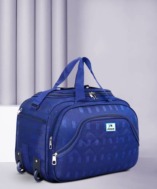 65 L Strolley Duffel Bag - PREMIUM QUALITRY DUFFEL BAG GRIPSACK - Blue - Large Capacity
