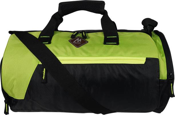 20 L Gym Duffel Bag - Fit Gear Gym Bag with Shoe Compartment - Green