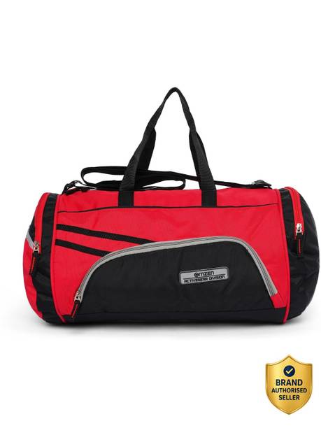 25 L Gym Duffel Bag - Gym 40 For Sport With Adjustable Shoulder Strap And Quick Access pocket - Red