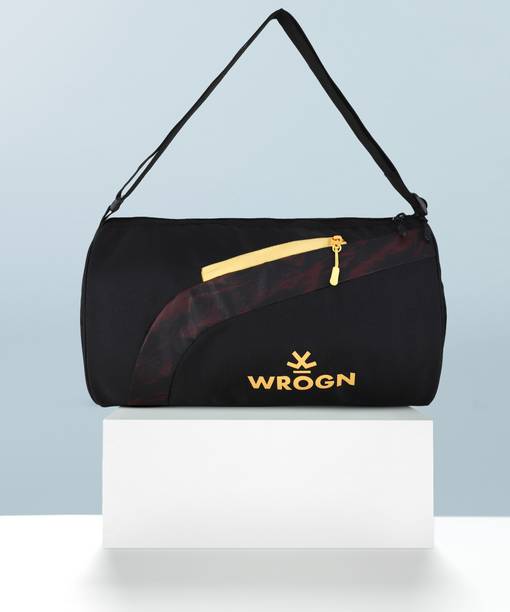 25 L Gym Duffel Bag - Gym Duffel Bag Trendy Men & Women Sport Duffel Gym Duffel Bag Fit & Fitness - Yellow
