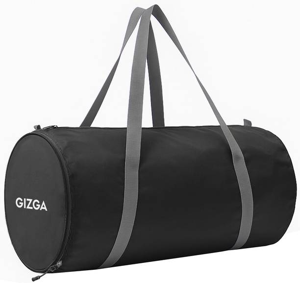 Gizga Essentials Gym Duffle Bag 21L with Shoe Compartment & Adjustable Strap for Men & Women