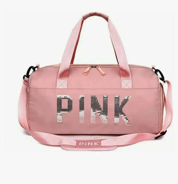 60 L Hand Duffel Bag - light_pinkk_60l - Pink - Large Capacity