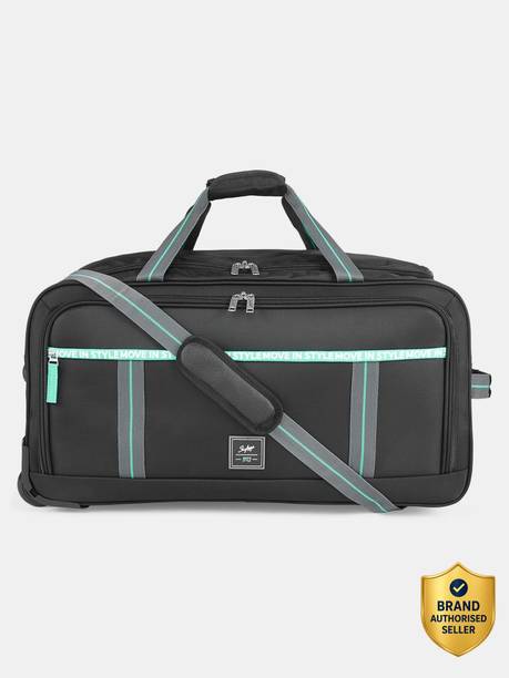 73 L Strolley Duffel Bag - CASPER PLUS DUFFLE TROLLEY (H) 68 BLACK - Black - Large Capacity