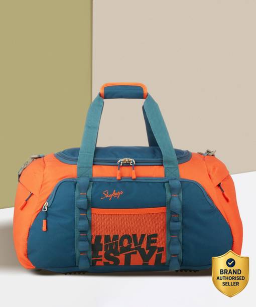 51 L Hand Duffel Bag - HUSTLE DF 55 - Orange - Large Capacity