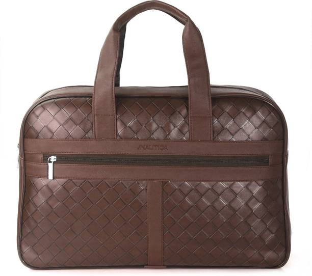 20 L Hand Duffel Bag - Handheld Duffle Bag - Brown - Regular Capacity