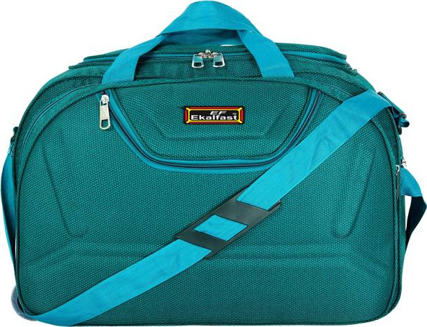 65 L Strolley Duffel Bag - 65L Strolley Duffel Bag Luggage Travel 20Inch Duffel With 2 Wheel multicolor - Multicolor - Large Capacity