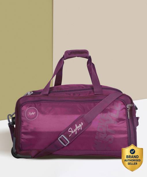 20 L Hand Duffel Bag - Casper Duffle on Wheel Purple - 57CM - (PURPLE) - Purple - Regular Capacity