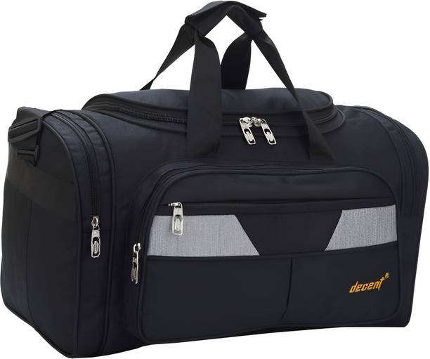 62 L Hand Duffel Bag - Light Weight Travel Bag/Duffel Bag/Luggage Bag/Dhol Bag/Air Bag - Black - Large Capacity