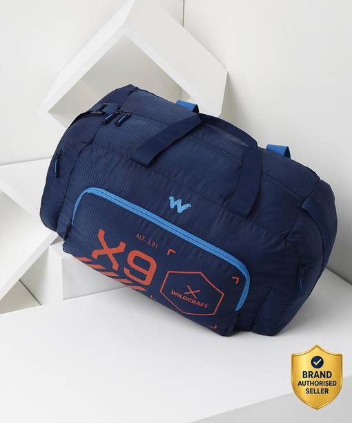 Wildcraft 25 L Hand Duffel Bag - Flip Duf 2.0 - Blue - Regular Capacity