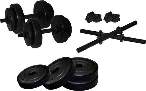 SHIVAM SPORTS 5 KgX4 Premium Weight Plates, Home Gym Dumbbell Set For Exercise, Adjustable Dumbbell