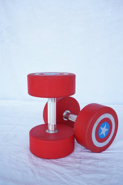 AVON PU Coated Special Dumbbell Set Home/Gym Workout for Men/Women Adjustable Dumbbell